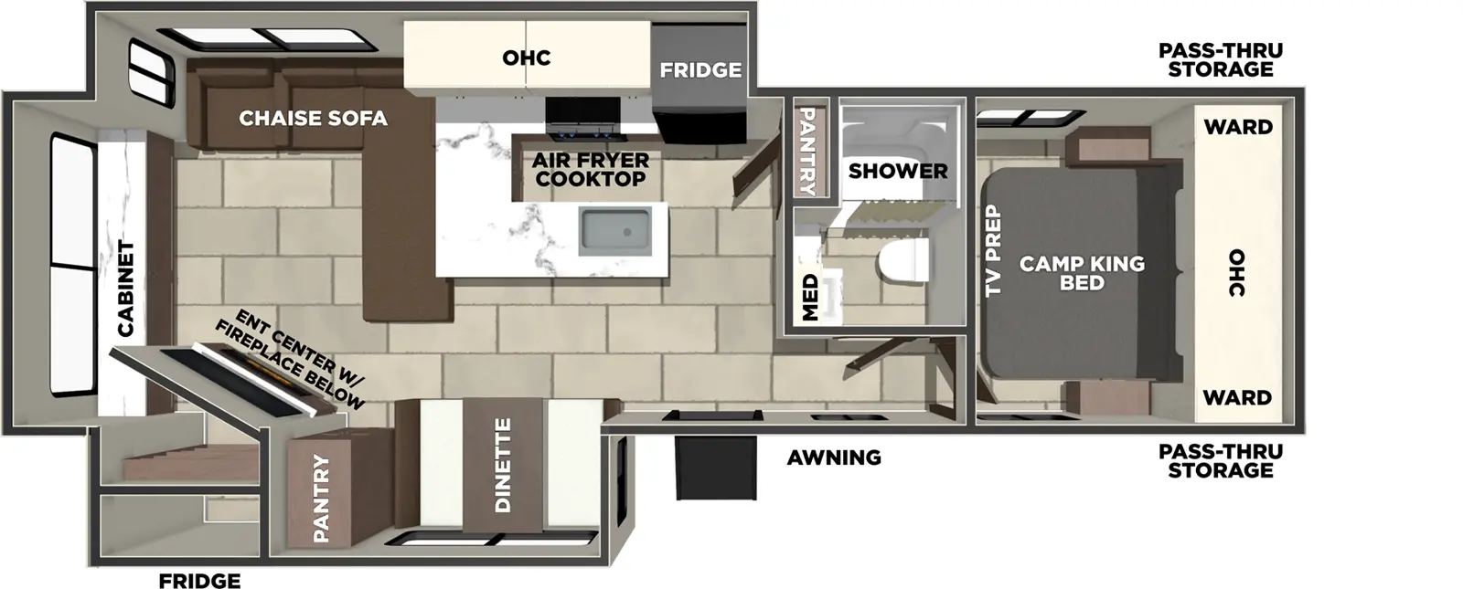 286RL Floorplan Image